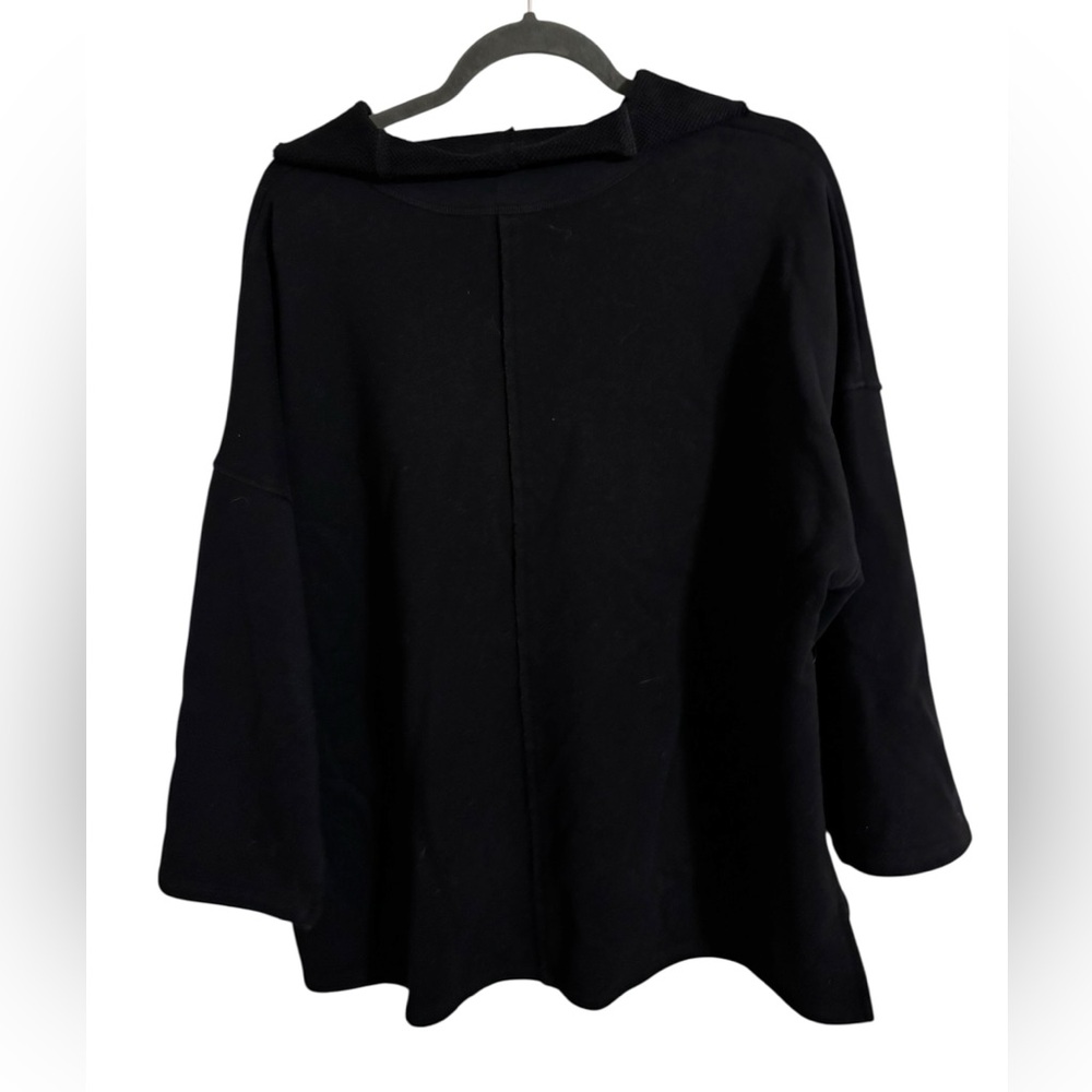 Habitat Black Oversized‎ Pullover Sweatshirt XL - Picture 4 of 6